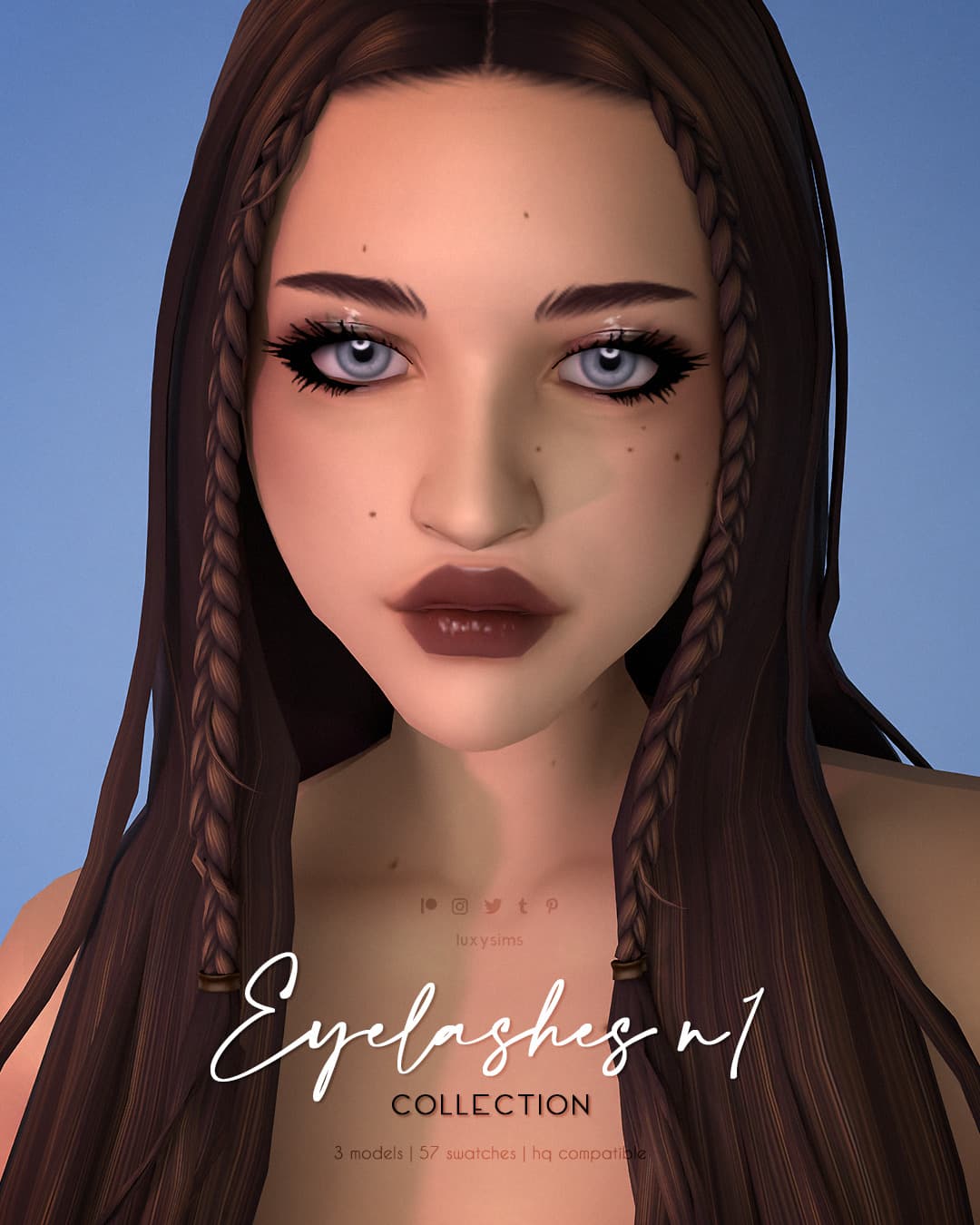 Галерея мода Ресницы 3D Eyelashes n1 #2